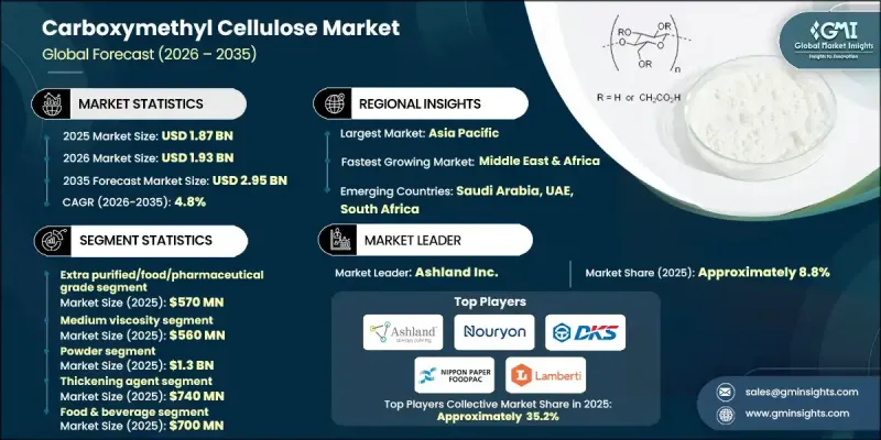 Carboxymethyl Cellulose Market - IMG1