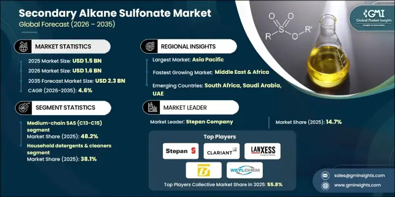 Secondary Alkane Sulfonate Market - IMG1