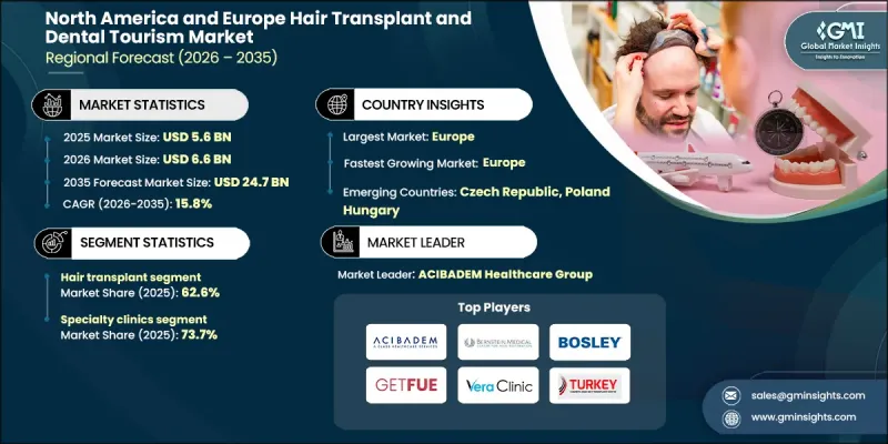 North America and Europe Hair Transplant and Dental Tourism Market - IMG1