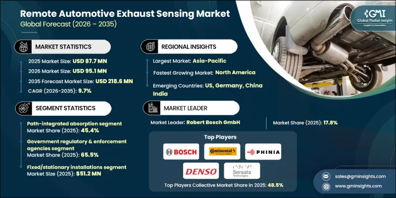 Remote Automotive Exhaust Sensing Market - IMG1