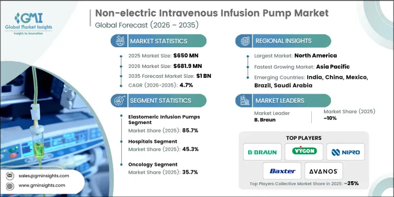 Non-electric Intravenous Infusion Pump Market - IMG1