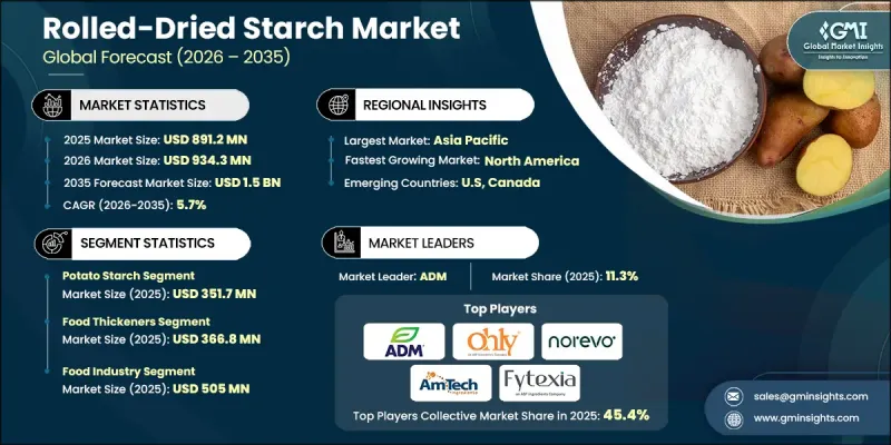Rolled-Dried Starch Market - IMG1