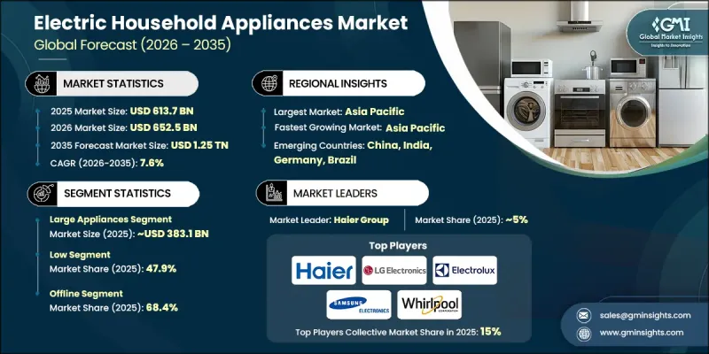 Electric Household Appliances Market - IMG1
