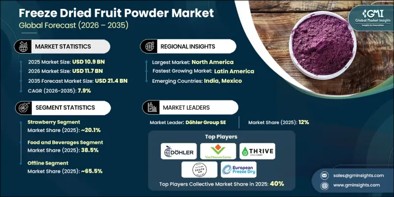 Freeze Dried Fruit Powder Market - IMG1