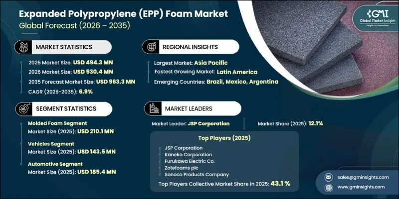 Expanded Polypropylene (EPP) Foam Market - IMG1