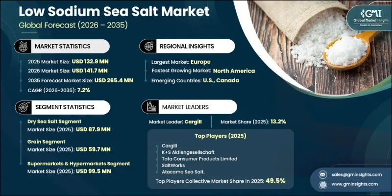 Low Sodium Sea Salt Market - IMG1