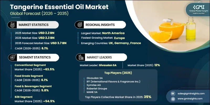 Tangerine Essential Oil Market - IMG1