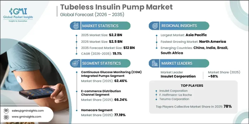 Tubeless Insulin Pump Market - IMG1