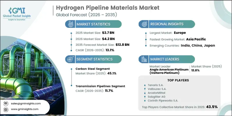 Hydrogen Pipeline Materials Market - IMG1