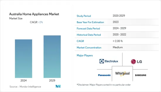 Australia Home Appliances - Market - IMG1