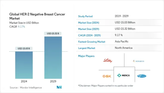 Global HER-2 Negative Breast Cancer - Market - IMG1