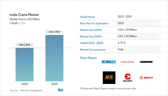 India Crane - Market