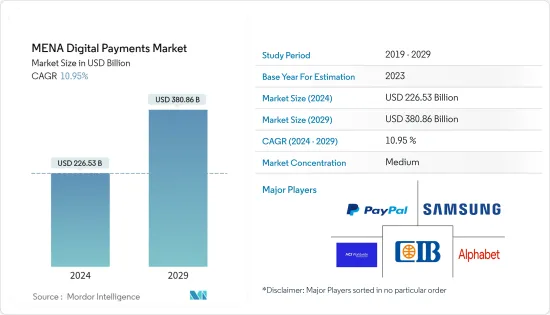 MENA Digital Payments - Market
