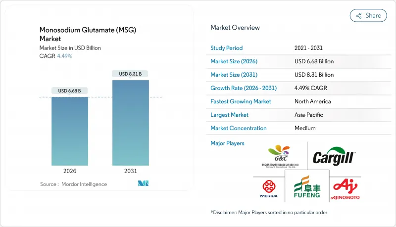 Monosodium Glutamate (MSG) - Market - IMG1