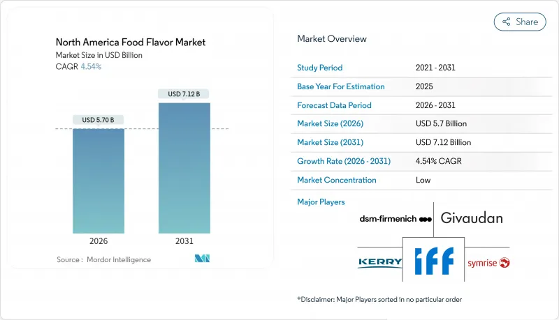North America Food Flavor - Market - IMG1