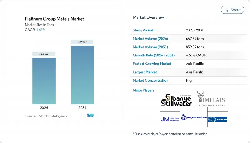 Platinum Group Metals - Market - IMG1