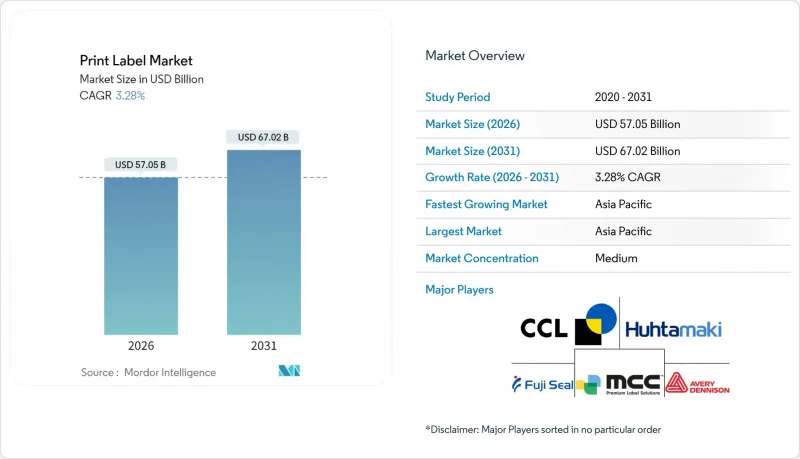 Print Label - Market - IMG1