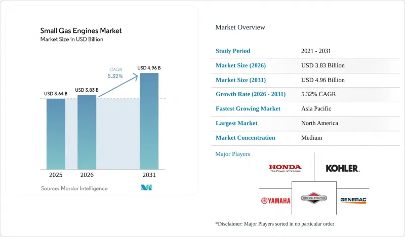 Small Gas Engines - Market - IMG1