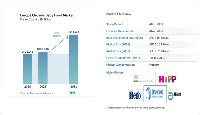 Europe Organic Baby Food - Market - IMG1