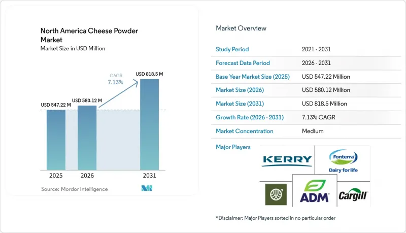 North America Cheese Powder - Market - IMG1