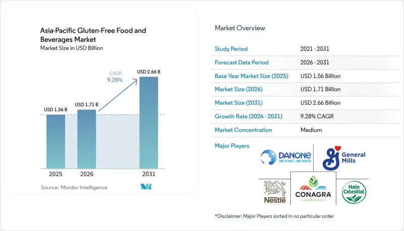 Asia-Pacific Gluten-Free Food and Beverages - Market - IMG1