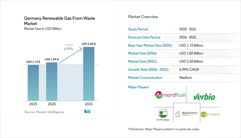 Germany Renewable Gas From Waste - Market - IMG1