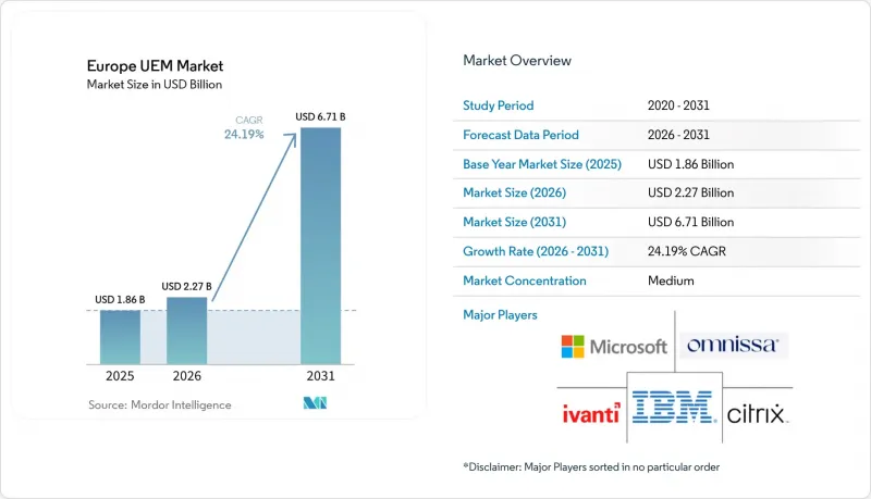 Europe UEM - Market - IMG1