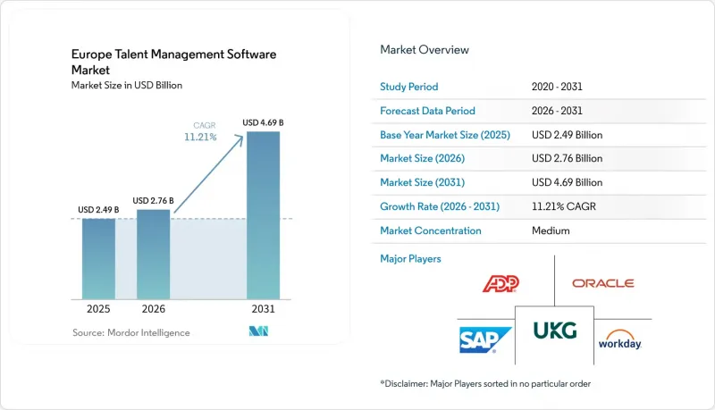 Europe Talent Management Software - Market - IMG1