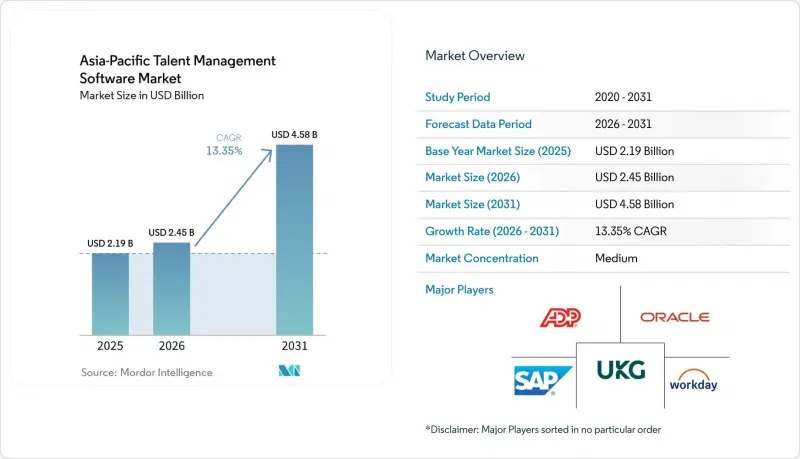 Asia-Pacific Talent Management Software - Market - IMG1