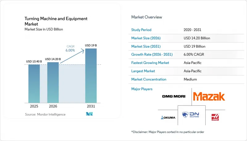 Turning Machine and Equipment - Market - IMG1