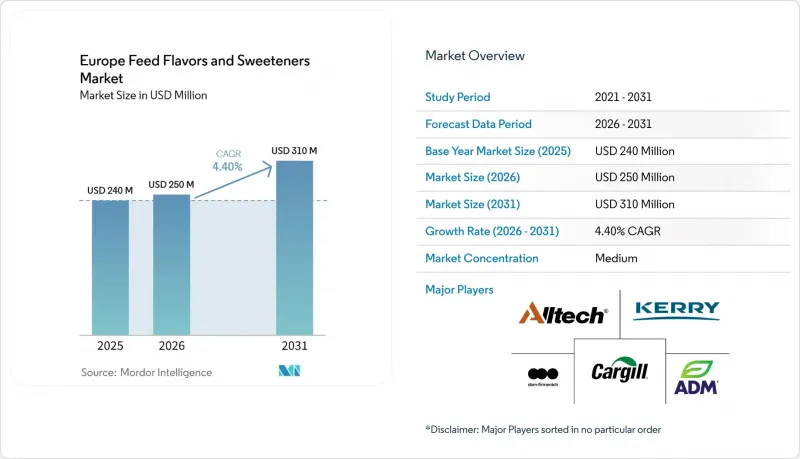 Europe Feed Flavors and Sweeteners - Market - IMG1