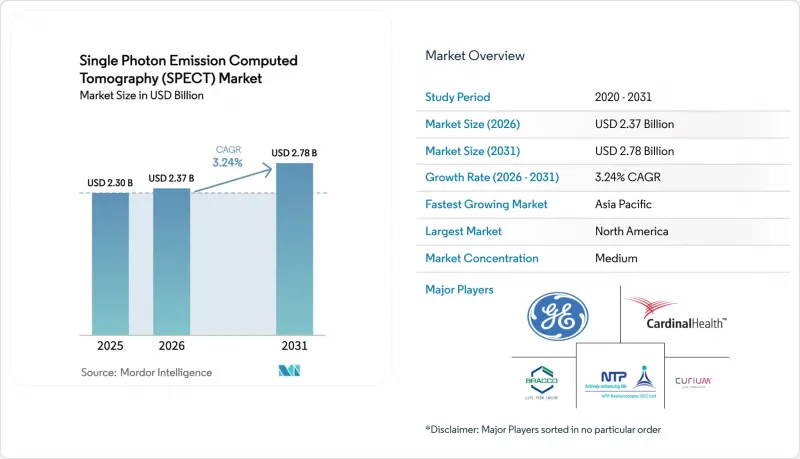 Single Photon Emission Computed Tomography (SPECT) - Market - IMG1