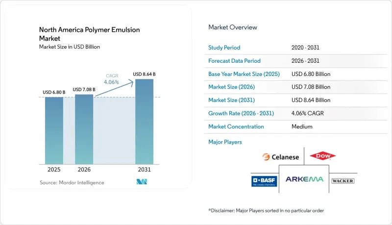 North America Polymer Emulsion - Market - IMG1