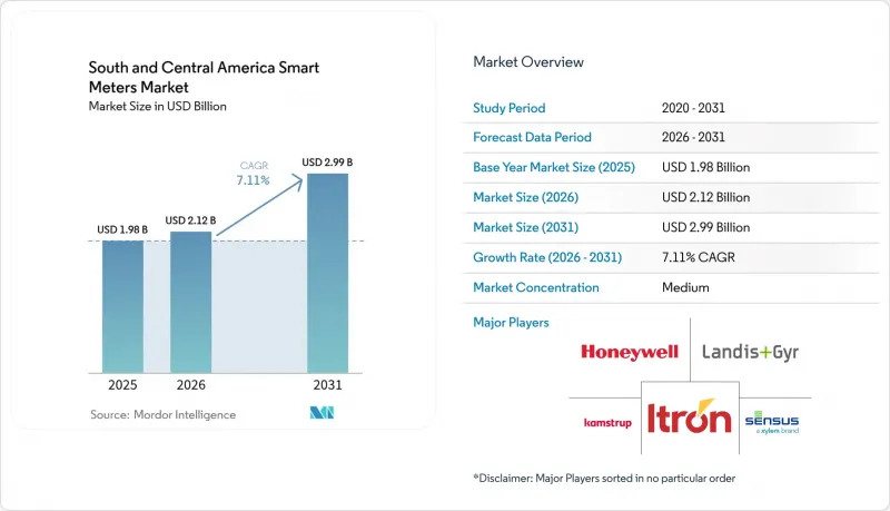 South And Central America Smart Meters - Market - IMG1