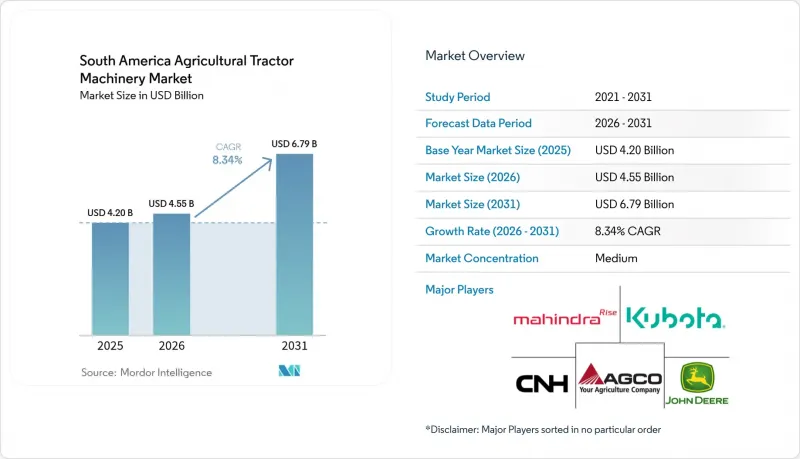 South America Agricultural Tractor Machinery - Market - IMG1