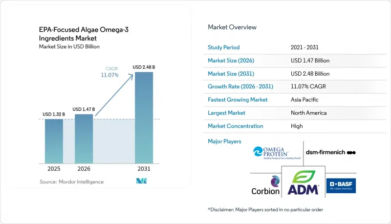 EPA-Focused Algae Omega-3 Ingredients - Market - IMG1