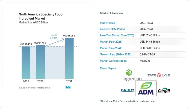 North America Specialty Food Ingredient - Market - IMG1