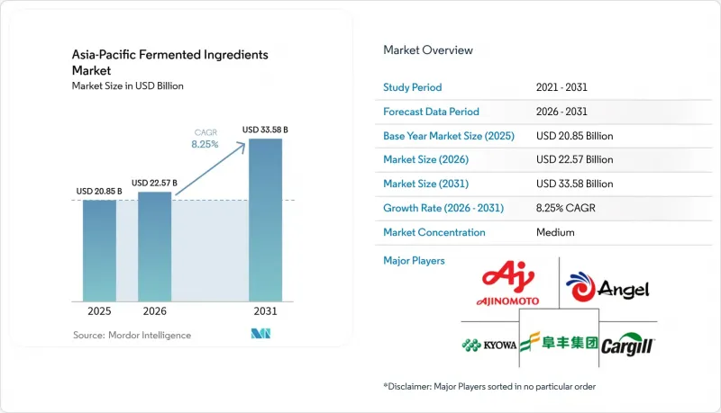 Asia-Pacific Fermented Ingredients - Market - IMG1