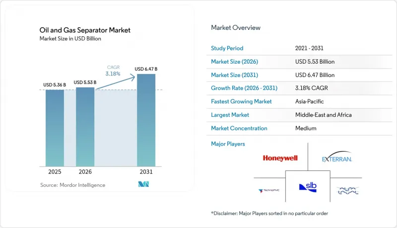 Oil And Gas Separator - Market - IMG1