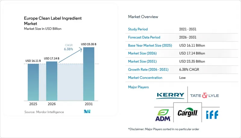 Europe Clean Label Ingredient - Market - IMG1