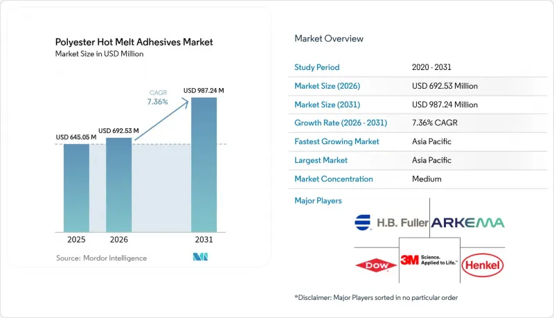 Polyester Hot Melt Adhesives - Market - IMG1