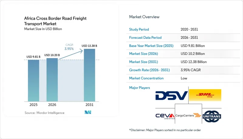 Africa Cross Border Road Freight Transport - Market - IMG1