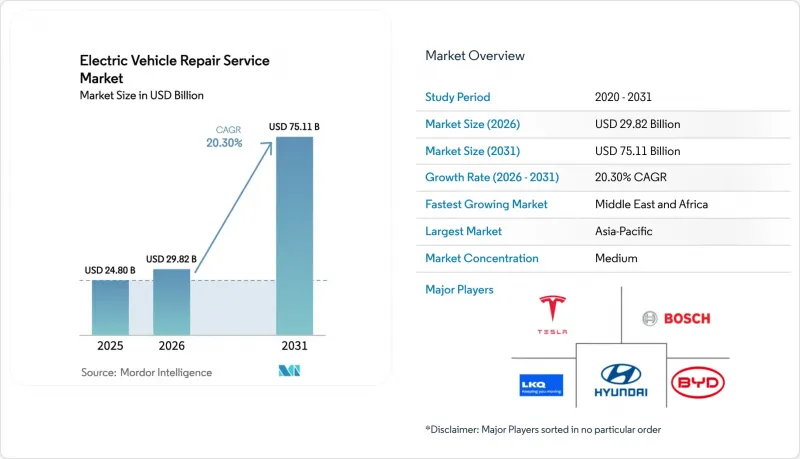 Electric Vehicle Repair Service - Market - IMG1