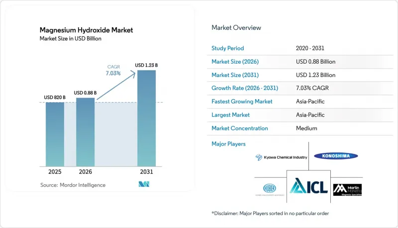 Magnesium Hydroxide - Market - IMG1
