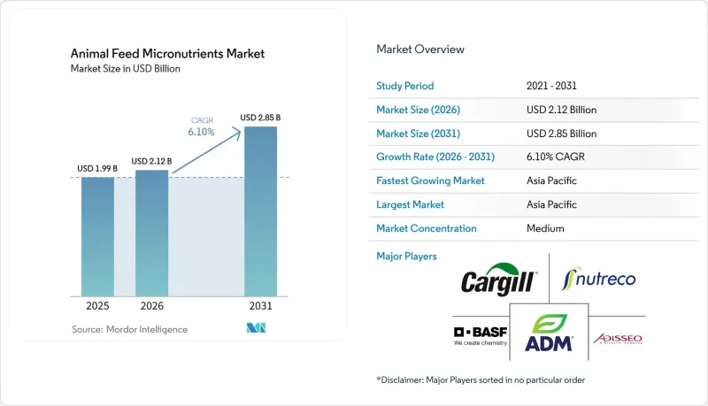 Animal Feed Micronutrients - Market - IMG1