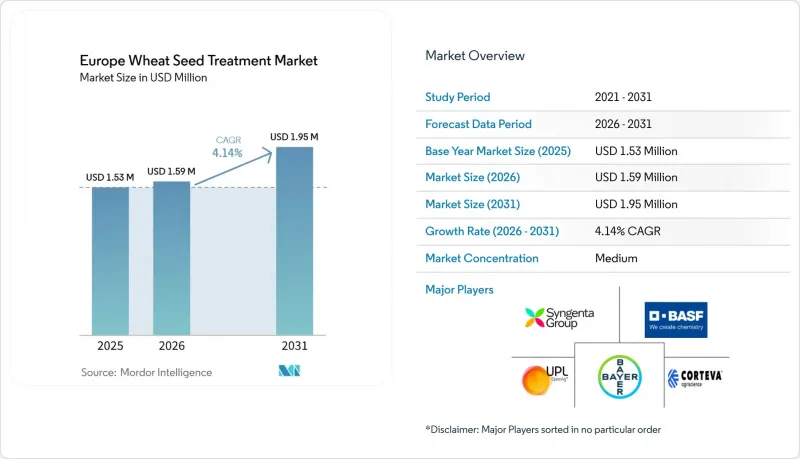 Europe Wheat Seed Treatment - Market - IMG1