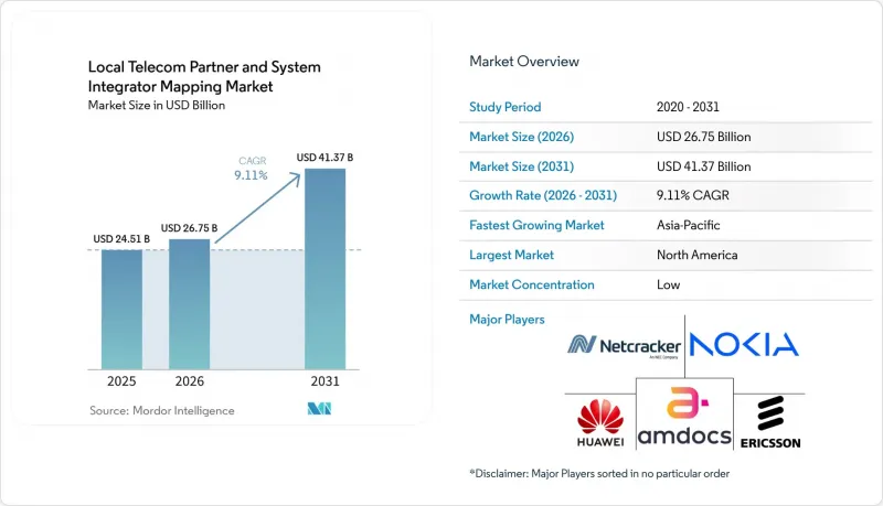 Local Telecom Partner and System Integrator Mapping - Market - IMG1