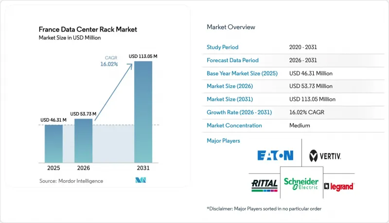 France Data Center Rack - Market - IMG1