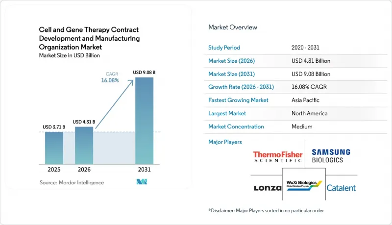 Cell And Gene Therapy Contract Development And Manufacturing Organization - Market - IMG1