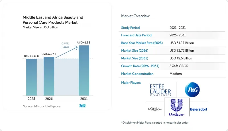 Middle East And Africa Beauty And Personal Care Products - Market - IMG1
